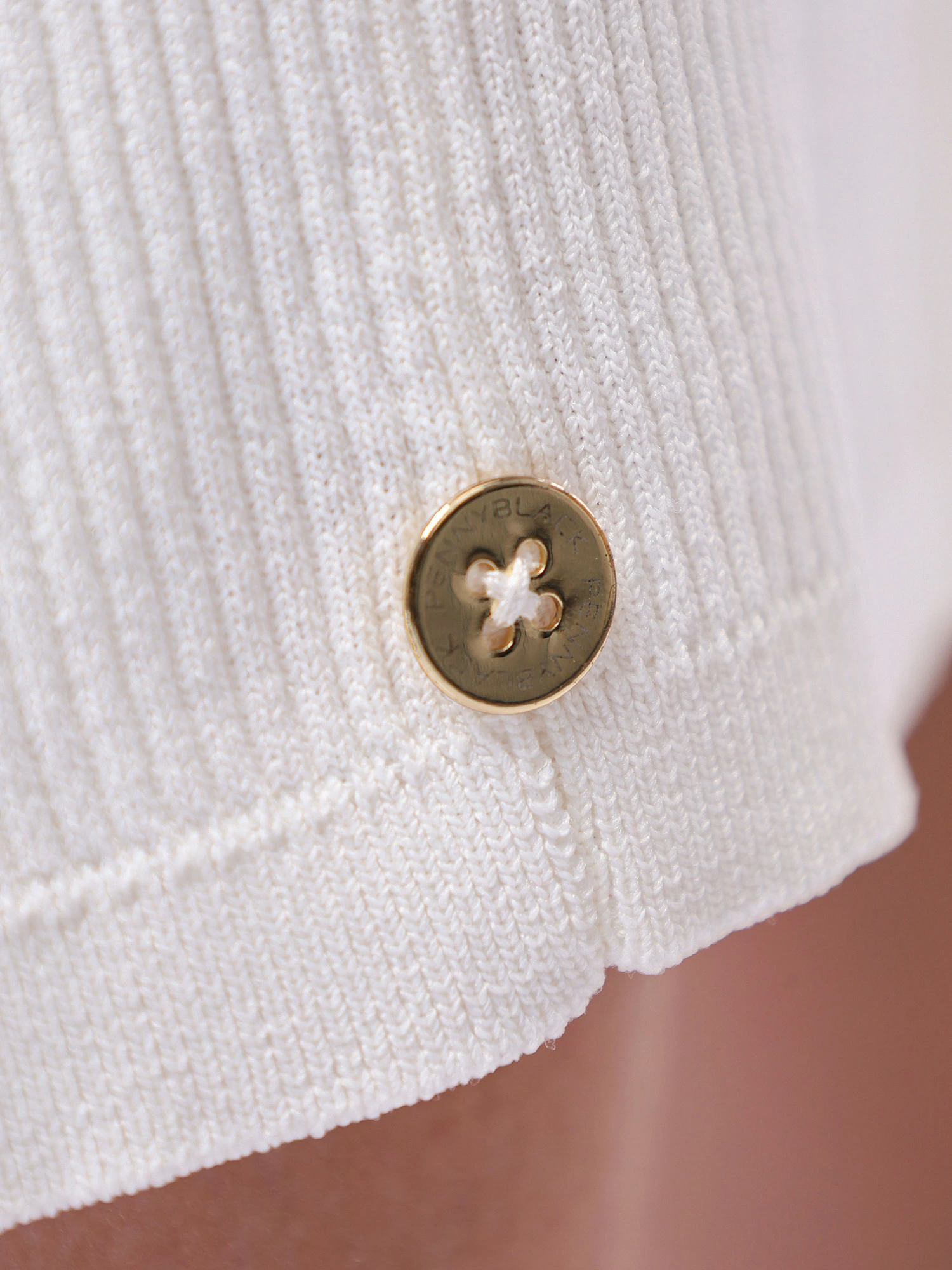 Юбка трикотажная из смесового хлопка с эластичным поясом